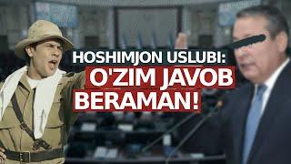 Hoshimjon uslubi: O'zim javob beraman! | @Azon_Global