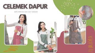 Celemek Masak Apron Dapur Anti Minyak