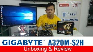 GIGABYTE A320M S2H Motherboard Unboxing & Review | ARIESABANGAN