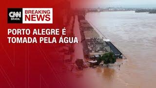 Agora: Porto Alegre é tomada pela água | BASTIDORES CNN