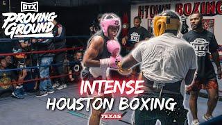 OTX PROVING GROUND! ELECTRIC Sparring Event With SKILLED Texas Boxers!