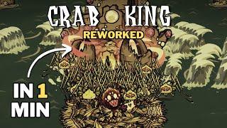 REWORKED CRAB KING IN 1 MIN!!! Is it easier now? - Don't Starve Together | Beta