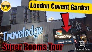 Travelodge Super Rooms - Is it worth it?  Upgrade Tour - Covent Garden