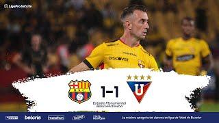 Barcelona SC 1 - 1 Liga de Quito | Partido Completo | LigaProBetcris