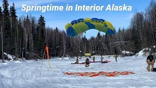 BLM Alaska Fire Service Smokejumpers annual refresher training jumps 2021