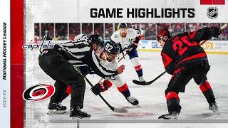 2023 Stadium Series | Capitals @ Hurricanes 2/18 | NHL Highlights 2023