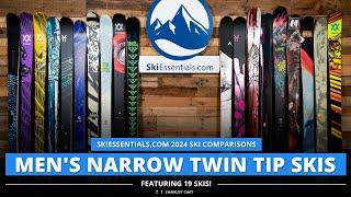 2024 Narrow Twin Tip 84-96 mm Ski Comparison with SkiEssentials.com