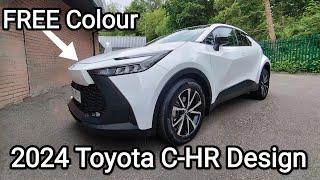 All New 2024 Toyota CHR Design In FREE WHITE+ add a Black Cap for £350 ? Bargain! PX my RAV4 ?