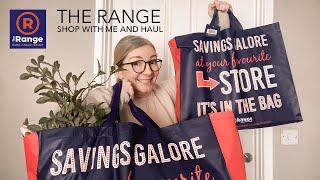 The Range Shop with me and Haul and a day out in London