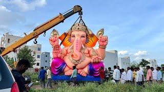 Badangpet Ganesh Transporting From Jalpally | Badangpet Ganesh 2024 | #badangpetganesh