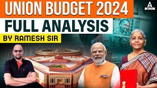 Union Budget 2024 Telugu: Major Changes in Budget 2024 | Budget 2024 Detailed Analysis by Ramesh Sir