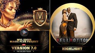 Edius Royal Wedding Highlights II Bell Bottom Dhoom tara II MVL  Edius Magic Plus V 7 Project