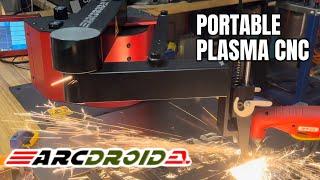 ARCDROID PORTABLE CNC PLASMA MACHINE