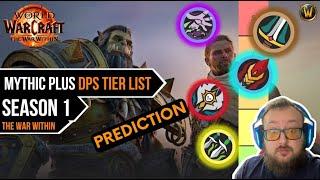 TWW M+ DPS Tier List (Tank and Heals included) | The War Within