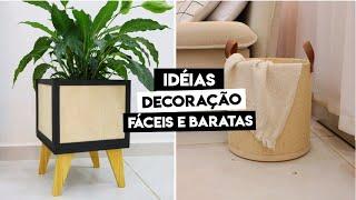 SUA CASA vai ficar LINDA com essas IDEIAS - DECORANDO A CASA GASTANDO POUCO!!