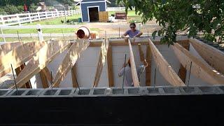 How to Build a Root Cellar Part 4: Roof | Building with Wisdom Preserved