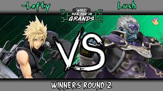 -Lefty (Cloud) vs Lush (Diddy Kong, Ganondorf) - WR2 - See You in Grands #162