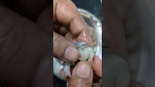 How to Clean  Prawns Easily  Jhinga Machhali #shorts