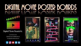 Digital Movie Poster Boards