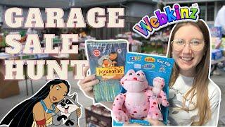 Treasure Hunting for 90s TOYS and Games at TONS of GARAGE SALES
