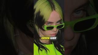 The Secret Behind Billie Eilish’s Iconic Green Hair Revealed #BillieEilish #GreenHair #HairSecrets