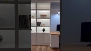 DIY Ikea Office Built Ins #ikea #diy #office #home #shorts #shortvideo