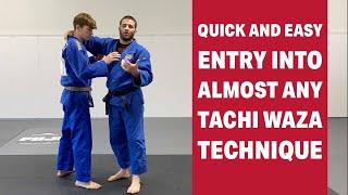 HOW TO MOVE PEOPLE INTO YOUR THROWS - TRAVIS STEVENS OLYMPIC MEDALIST - BAISC MOVEMENTS FOR JUDO