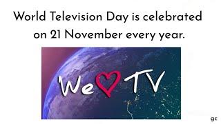 world television day|world television day status|world television day 2021|world television daytheme