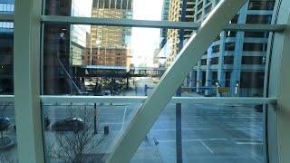 Winter walk in downtown Calgary | +15 Skywalk System | The Core Shopping Centre | Devonian Gardens