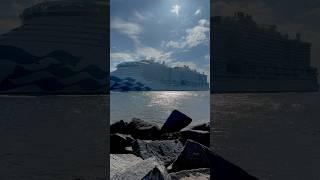 Sun Princess departing Port Everglades! #porteverglades #princesscruises #sunprincess