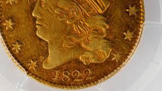 Legendary 1822 Half Eagle from the D. Brent Pogue Collection to be Sold at Stack's Bowers Galleries