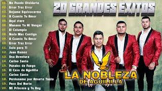 La Nobleza De Aguililla Grandes Éxitos 2024 30 Exitos Inolvidables  Puro Tierra Caliente Mix 2024