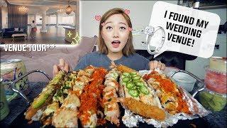 Signature Sushi Rolls Feast Mukbang!! + I found my Wedding Venue!!| KEEMI