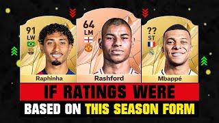 IF RATINGS Were Based on this SEASON FORM! ft. Rashford, Raphinha, Mbappe…