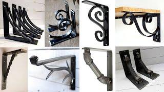 100 DIY Shelf Brackets – How To Build A Shelf Bracket - Metal shelves brackets