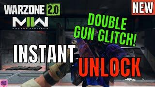 (NEW) DOUBLE WEAPON GLITCH! (+ INSTANT UNLOCK GLITCH!) *AFTER PATCH* WARZONE 2.0/MODERN WARFARE 2