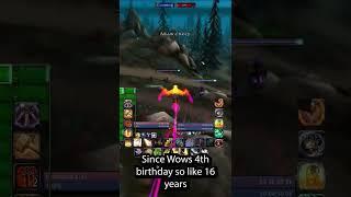 " I have played wow for 16 years!!!" #shorts