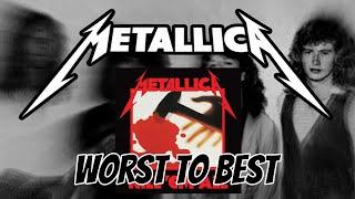 Metallica Kill 'Em All Ranked Worst to Best