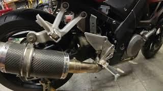 Foot Pegs Lowering On A SV650