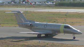 Pilatus PC-24 | Jetfly Aviation | LX-PCB | Taking-off from Cannes [4K]