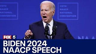 President Joe Biden NAACP speech (full) | FOX 5 News