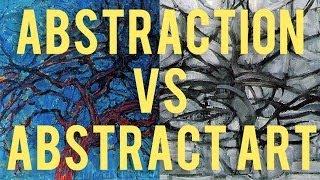 Monday Minute: Abstraction vs. Abstract Art, Art Terms Explained