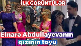 Elnarə Abdullayevanın qızının toyundan eksklüziv görüntülər