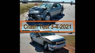 Crash Test Camera Compilation 3-4-2021