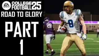 EA Sports College Football 25 - Road To Glory (WR) - Gameplay Walkthrough - Part 1 - "Years 1 & 2"