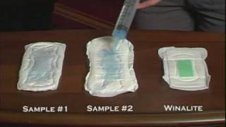 Winalite: Love Moon Anion Sanitary Napkin Demonstration