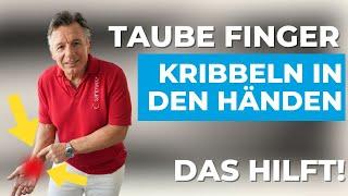 Taube Finger und Kribbeln in den Händen - So hilfst du dir! 