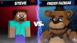 Steve vs Freddy Fazbear - Super Smash Bros Ultimate