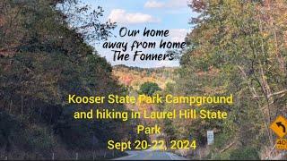 Laurel Highlands: camping at Kooser, Hemlock Trail and more!