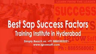 Top SAP SuccessFactors Coaching Centers in Hyderabad | Best sap success factors training hyderabad